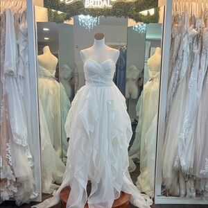 Elegant White Bridal Gown